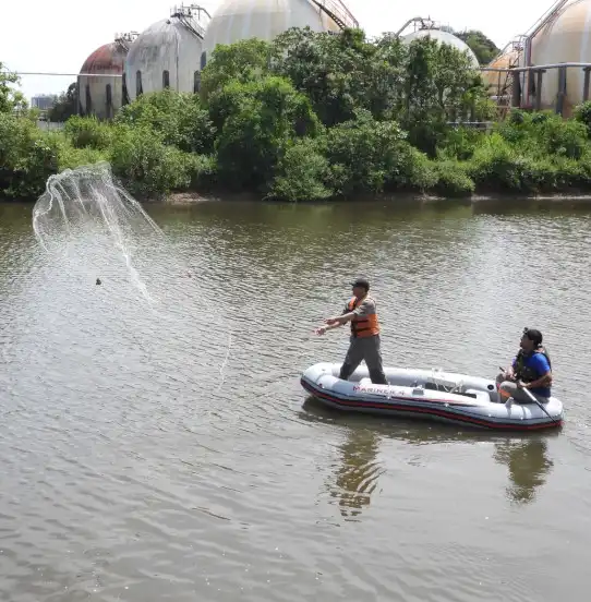 equipe trabalhando em campo